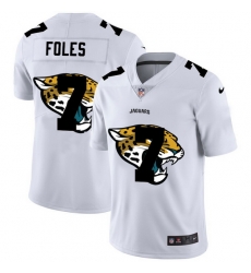 Jacksonville Jaguars 7 Nick Foles White Men Nike Team Logo Dual Overlap Limited NFL Jersey Jacksonville Jaguars 7 Nick Foles White Men Nike Team Logo Dual Overlap Limited NFL Jersey