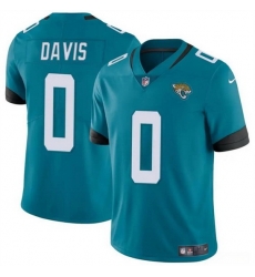 Men Jacksonville Jaguars 0 Gabe Davis Teal Vapor Untouchable Limited Stitched Jersey Men Jacksonville Jaguars 0 Gabe Davis Teal Vapor Untouchable Limited Stitched Jersey