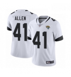 Men Jacksonville Jaguars 41 Josh Allen White Vapor Untouchable Limited Player Football Jersey Men Jacksonville Jaguars 41 Josh Allen White Vapor Untouchable Limited Player Football Jersey