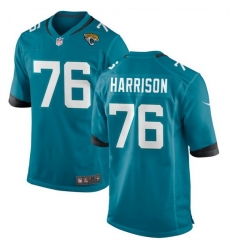 Men Jacksonville Jaguars 76 Anton Harrison Teal 2023 Draft Stitched Game Jersey Men Jacksonville Jaguars 76 Anton Harrison Teal 2023 Draft Stitched Game Jersey