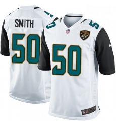 Men Nike Jacksonville Jaguars 50 Telvin Smith Game White NFL Jersey Men Nike Jacksonville Jaguars 50 Telvin Smith Game White NFL Jersey