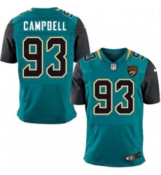 Men Nike Jacksonville Jaguars 93 Calais Campbell Teal Green Team Color Vapor Untouchable Elite Player NFL Jersey Men Nike Jacksonville Jaguars 93 Calais Campbell Teal Green Team Color Vapor Untouchable Elite Player NFL Jersey