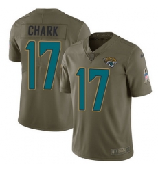 Nike Jaguars #17 DJ Chark Olive Mens Stitched NFL Limited 2017 Salute To Service Jersey Nike Jaguars #17 DJ Chark Olive Mens Stitched NFL Limited 2017 Salute To Service Jersey