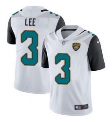 Nike Jaguars #3 Tanner Lee White Mens Stitched NFL Vapor Untouchable Limited Jersey Nike Jaguars #3 Tanner Lee White Mens Stitched NFL Vapor Untouchable Limited Jersey