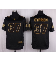 Nike Jaguars #37 John Cyprien Black Mens Stitched NFL Elite Pro Line Gold Collection Jersey Nike Jaguars #37 John Cyprien Black Mens Stitched NFL Elite Pro Line Gold Collection Jersey