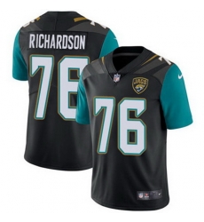 Nike Jaguars #76 Will Richardson Black Alternate Mens Stitched NFL Vapor Untouchable Limited Jersey Nike Jaguars #76 Will Richardson Black Alternate Mens Stitched NFL Vapor Untouchable Limited Jersey
