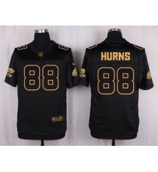 Nike Jaguars #88 Allen Hurns Black Mens Stitched NFL Elite Pro Line Gold Collection Jersey Nike Jaguars #88 Allen Hurns Black Mens Stitched NFL Elite Pro Line Gold Collection Jersey