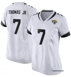 Women Jacksonville Jaguars 7 Brian Thomas Jr White 2024 Draft F U S E Vapor Untouchable Limited Stitched Jersey Women Jacksonville Jaguars 7 Brian Thomas Jr White 2024 Draft F U S E Vapor Untouchable Limited Stitched Jersey