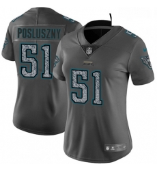 Womens Nike Jacksonville Jaguars 51 Paul Posluszny Gray Static Vapor Untouchable Limited NFL Jersey Womens Nike Jacksonville Jaguars 51 Paul Posluszny Gray Static Vapor Untouchable Limited NFL Jersey
