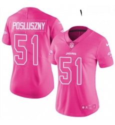 Womens Nike Jacksonville Jaguars 51 Paul Posluszny Limited Pink Rush Fashion NFL Jersey Womens Nike Jacksonville Jaguars 51 Paul Posluszny Limited Pink Rush Fashion NFL Jersey