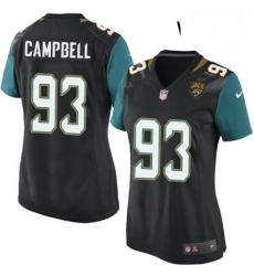 Womens Nike Jacksonville Jaguars 93 Calais Campbell Game Black Alternate NFL Jersey Womens Nike Jacksonville Jaguars 93 Calais Campbell Game Black Alternate NFL Jersey