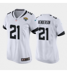 women c.j. henderson jacksonville jaguars white game jersey women c.j. henderson jacksonville jaguars white game jersey