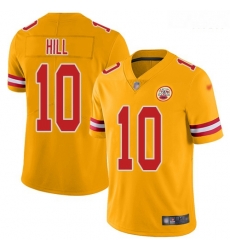 Chiefs 10 Tyreek Hill Gold Men Stitched Football Limited Inverted Legend Jersey Chiefs 10 Tyreek Hill Gold Men Stitched Football Limited Inverted Legend Jersey