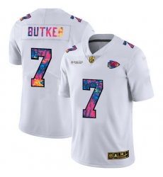 Kansas City Chiefs 7 Harrison Butker Men White Nike Multi Color 2020 NFL Crucial Catch Limited NFL Jersey Kansas City Chiefs 7 Harrison Butker Men White Nike Multi Color 2020 NFL Crucial Catch Limited NFL Jersey