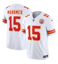 Men Kansas City Chiefs 15 Patrick Mahomes White 2023 F.U.S.E. Vapor Untouchable Limited Stitched Jersey Men Kansas City Chiefs 15 Patrick Mahomes White 2023 F.U.S.E. Vapor Untouchable Limited Stitched Jersey