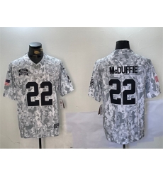 Men Kansas City Chiefs 22 Trent McDuffie 2024 F U S E Arctic Camo Salute To Service Limited Stitched Football Jersey Men Kansas City Chiefs 22 Trent McDuffie 2024 F U S E Arctic Camo Salute To Service Limited Stitched Football Jersey