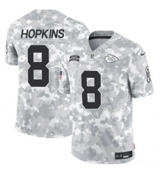 Men Kansas City Chiefs 8 DeAndre Hopkins 2024 F U S E Arctic Camo Salute To Service Limited Stitched Football Jersey Men Kansas City Chiefs 8 DeAndre Hopkins 2024 F U S E Arctic Camo Salute To Service Limited Stitched Football Jersey