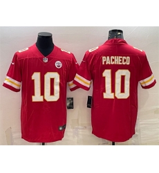 Mens Kansas City Chiefs #10 Isaih Pacheco Nike Red Vapor Untouchable Limited Player Jersey Mens Kansas City Chiefs #10 Isaih Pacheco Nike Red Vapor Untouchable Limited Player Jersey