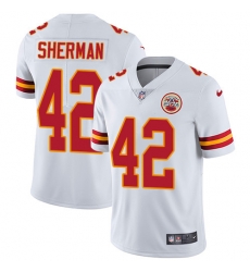 Nike Chiefs 42 Anthony Sherman White Mens Stitched NFL Vapor Untouchable Limited Jersey Nike Chiefs 42 Anthony Sherman White Mens Stitched NFL Vapor Untouchable Limited Jersey