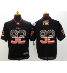 Nike Kansas City Chiefs 92 Dontari Poe Black Elite USA Flag Fashion NFL Jersey Nike Kansas City Chiefs 92 Dontari Poe Black Elite USA Flag Fashion NFL Jersey