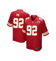 Nike Kansas City Chiefs 92 Dontari Poe Red Game NFL Jersey Nike Kansas City Chiefs 92 Dontari Poe Red Game NFL Jersey