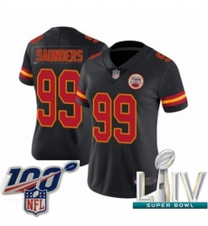 2020 Super Bowl LIV Women Kansas City Chiefs #99 Khalen Saunders Limited Black Rush Vapor Untouchable Football Jersey 2020 Super Bowl LIV Women Kansas City Chiefs #99 Khalen Saunders Limited Black Rush Vapor Untouchable Football Jersey