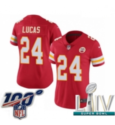 2020 Super Bowl LIV Women Nike Kansas City Chiefs #24 Jordan Lucas Red Team Color Vapor Untouchable Limited Player NFL Jersey 2020 Super Bowl LIV Women Nike Kansas City Chiefs #24 Jordan Lucas Red Team Color Vapor Untouchable Limited Player NFL Jersey