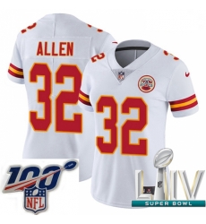 2020 Super Bowl LIV Women Nike Kansas City Chiefs #32 Marcus Allen White Vapor Untouchable Limited Player NFL Jersey 2020 Super Bowl LIV Women Nike Kansas City Chiefs #32 Marcus Allen White Vapor Untouchable Limited Player NFL Jersey