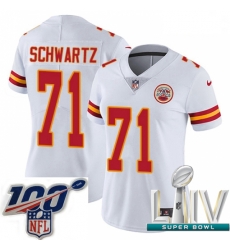 2020 Super Bowl LIV Women Nike Kansas City Chiefs #71 Mitchell Schwartz White Vapor Untouchable Limited Player NFL Jersey 2020 Super Bowl LIV Women Nike Kansas City Chiefs #71 Mitchell Schwartz White Vapor Untouchable Limited Player NFL Jersey