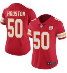 Nike Chiefs #50 Justin Houston Red Womens Stitched NFL Limited Rush Jersey Nike Chiefs #50 Justin Houston Red Womens Stitched NFL Limited Rush Jersey