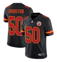 Nike Chiefs #50 Justin Houston Black Youth Stitched NFL Limited Rush Jersey Nike Chiefs #50 Justin Houston Black Youth Stitched NFL Limited Rush Jersey