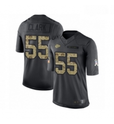 Youth Kansas City Chiefs 55 Frank Clark Limited Black 2016 Salute to Service Football Jersey Youth Kansas City Chiefs 55 Frank Clark Limited Black 2016 Salute to Service Football Jersey