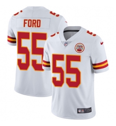 Youth Nike Chiefs #55 Dee Ford White Stitched NFL Vapor Untouchable Limited Jersey Youth Nike Chiefs #55 Dee Ford White Stitched NFL Vapor Untouchable Limited Jersey