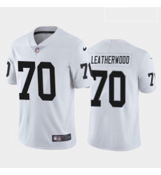 Men Las Vegas Raiders Alex Leatherwood White Black 2021 Draft Jersey Men Las Vegas Raiders Alex Leatherwood White Black 2021 Draft Jersey