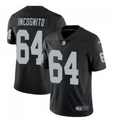 Men Oakland Raiders 64 Richie Incognito Vapor Untouchable Limited Black Jersey Men Oakland Raiders 64 Richie Incognito Vapor Untouchable Limited Black Jersey
