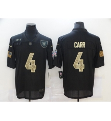 Nike Las Vegas Raiders 4 Derek Carr Black Camo 2020 Salute To Service Limited Jersey Nike Las Vegas Raiders 4 Derek Carr Black Camo 2020 Salute To Service Limited Jersey