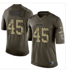 Nike Oakland Raiders #45 Marcel Reece Green Men 27s Stitched NFL Limited Salute to Service Jersey Nike Oakland Raiders #45 Marcel Reece Green Men 27s Stitched NFL Limited Salute to Service Jersey