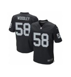 Nike Oakland Raiders 58 LaMarr Woodley Black Elite NFL Jersey Nike Oakland Raiders 58 LaMarr Woodley Black Elite NFL Jersey