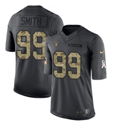 Nike Raiders #99 Aldon Smith Black Mens Stitched NFL Limited 2016 Salute To Service Jersey Nike Raiders #99 Aldon Smith Black Mens Stitched NFL Limited 2016 Salute To Service Jersey