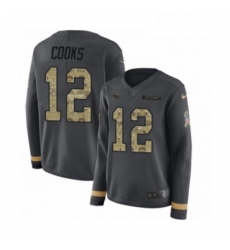 Womens Nike Los Angeles Rams 12 Brandin Cooks Limited Black Salute to Service Therma Long Sleeve NFL Jersey Womens Nike Los Angeles Rams 12 Brandin Cooks Limited Black Salute to Service Therma Long Sleeve NFL Jersey