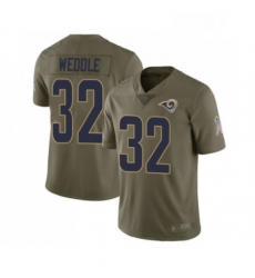 Youth Los Angeles Rams 32 Eric Weddle Limited Olive 2017 Salute to Service Football Jersey Youth Los Angeles Rams 32 Eric Weddle Limited Olive 2017 Salute to Service Football Jersey
