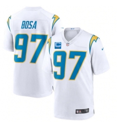 Men Los Angeles Chargers 2022 #97 Joey Bosa White With 2-star C Patch Vapor Untouchable Limited Stitched NFL Jersey Men Los Angeles Chargers 2022 #97 Joey Bosa White With 2-star C Patch Vapor Untouchable Limited Stitched NFL Jersey