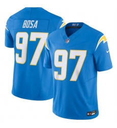 Men Los Angeles Chargers 97 Joey Bosa Blue 2023 F U S E Vapor Untouchable Limited Stitched Jersey Men Los Angeles Chargers 97 Joey Bosa Blue 2023 F U S E Vapor Untouchable Limited Stitched Jersey