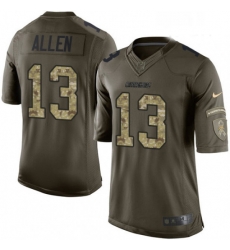 Men Nike Los Angeles Chargers 13 Keenan Allen Limited Green Salute to Service NFL Jersey Men Nike Los Angeles Chargers 13 Keenan Allen Limited Green Salute to Service NFL Jersey