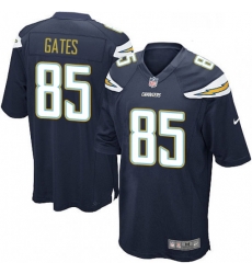 Men Nike Los Angeles Chargers 85 Antonio Gates Game Navy Blue Team Color NFL Jersey Men Nike Los Angeles Chargers 85 Antonio Gates Game Navy Blue Team Color NFL Jersey