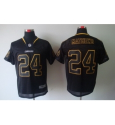 Nike San Diego Chargers 24 Ryan Mathews Black Elite Lights Out II NFL Jersey Nike San Diego Chargers 24 Ryan Mathews Black Elite Lights Out II NFL Jersey