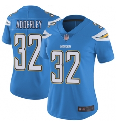 Chargers 32 Nasir Adderley Electric Blue Alternate Women Stitched Football Vapor Untouchable Limited Jersey Chargers 32 Nasir Adderley Electric Blue Alternate Women Stitched Football Vapor Untouchable Limited Jersey