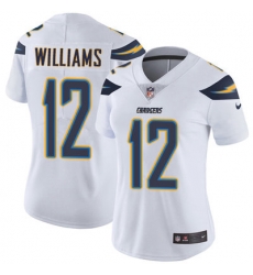 Nike Chargers #12 Mike Williams White Womens Stitched NFL Vapor Untouchable Limited Jersey Nike Chargers #12 Mike Williams White Womens Stitched NFL Vapor Untouchable Limited Jersey