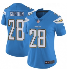 Womens Nike Los Angeles Chargers 28 Melvin Gordon Elite Electric Blue Alternate NFL Jersey Womens Nike Los Angeles Chargers 28 Melvin Gordon Elite Electric Blue Alternate NFL Jersey