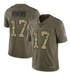 Youth Nike Los Angeles Chargers 17 Philip Rivers Limited OliveCamo 2017 Salute to Service NFL Jersey Youth Nike Los Angeles Chargers 17 Philip Rivers Limited OliveCamo 2017 Salute to Service NFL Jersey